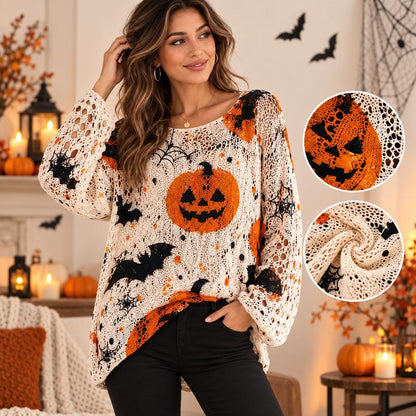Viral Pumpkin Patch Sweater