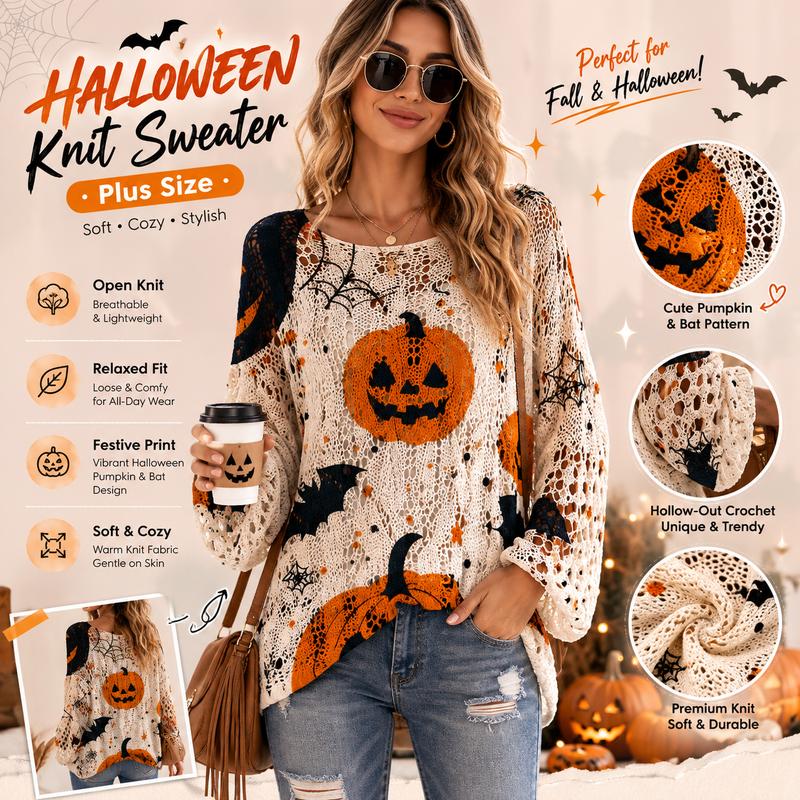 Viral Pumpkin Patch Sweater